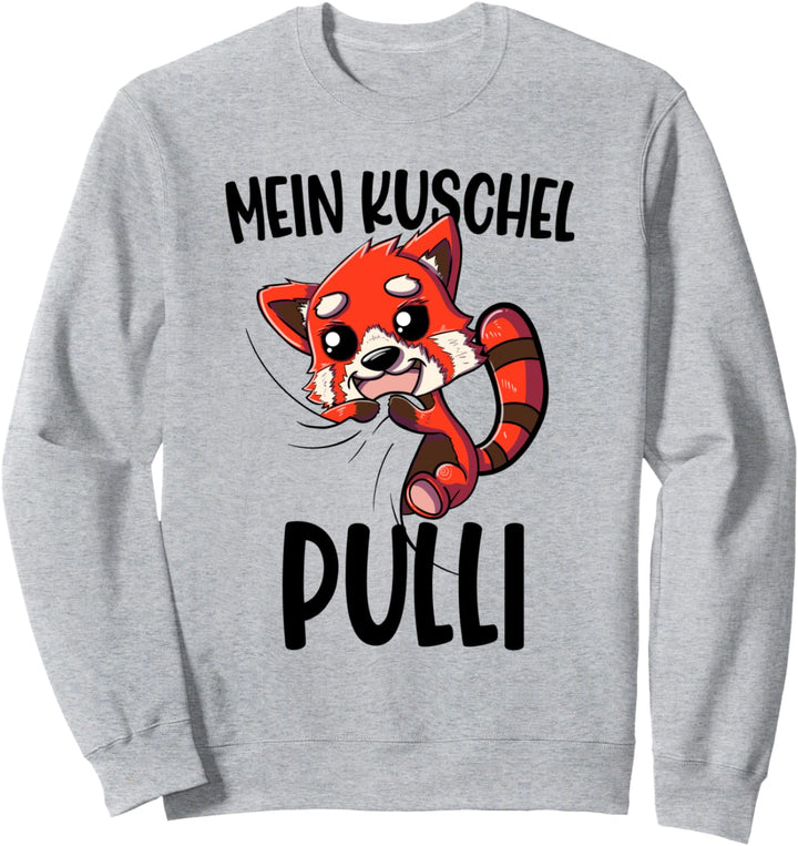 Roter Panda Mein Kuschel Pulli Sweatshirt
