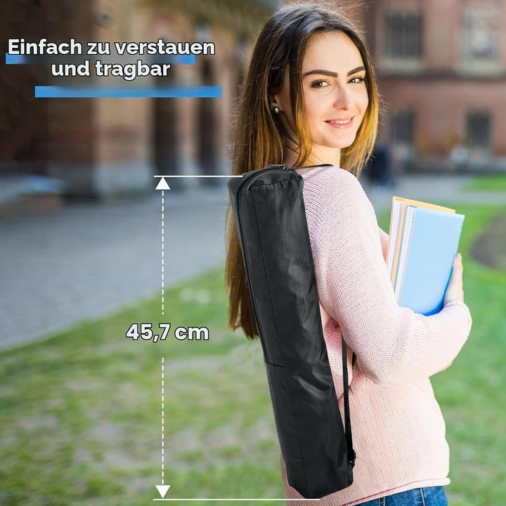 Ohuhu Aluminium Künstler Staffelei für Malerei - Verstellbare Höhe 43-168cm, Tischplatte und Boden S