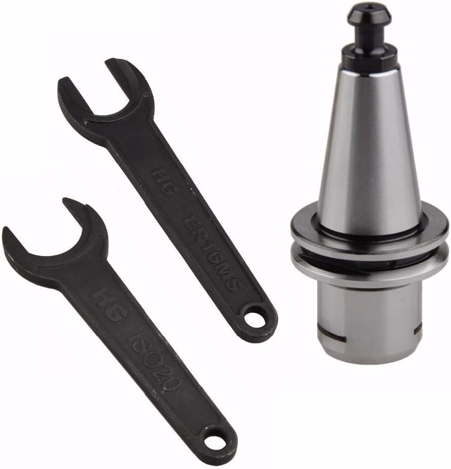 EU_HOZLY ISO20 ER16 35L Spannzangenhalter G2.5 30.000RPM CNC Frässpindelhalter + Schlüssel Schrauben