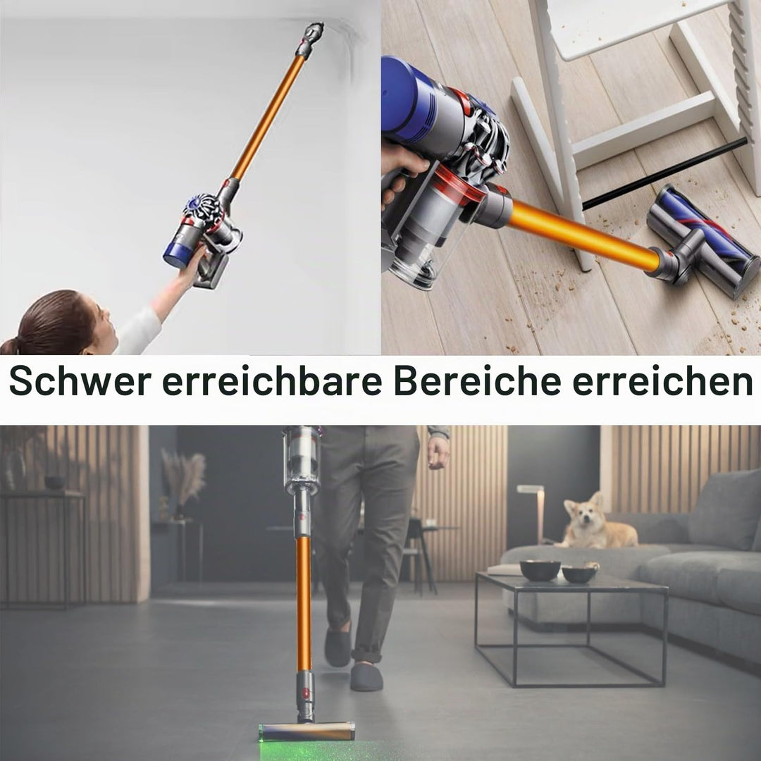 Verlängerungsrohr für Dyson Rohr Kompatibel mit Dyson Saugrohr V15 V 11 V10 V8 V7, Starres Teleskopr