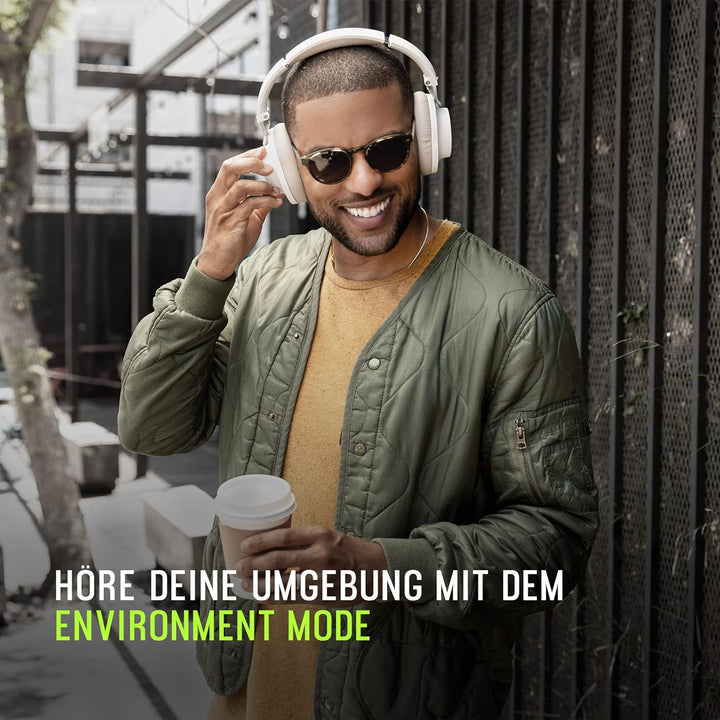 Shure AONIC 40 über Ohr -drahtlosen Bluetooth - Noise Cancelling mit Mikrofon, 25 -Stunden -Akkulauf