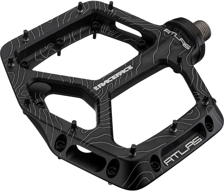 Race Face Atlas Pedal Schwarz Einzhel, Schwarz Einzhel