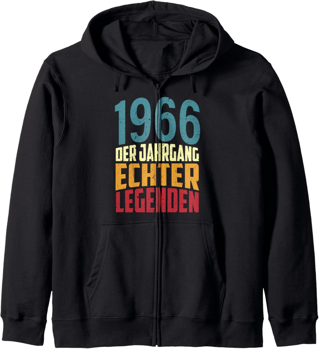 Vintage 68th Birthday Man Woman 58 Years 1966 Decorative Kapuzenjacke
