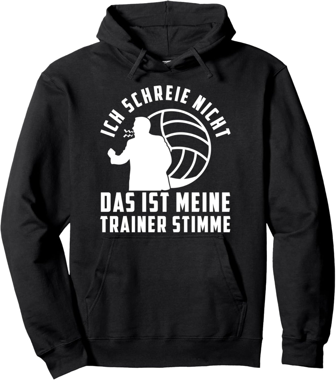 Volleyball Trainer I Volleyballer Jugendtrainer Pullover Hoodie