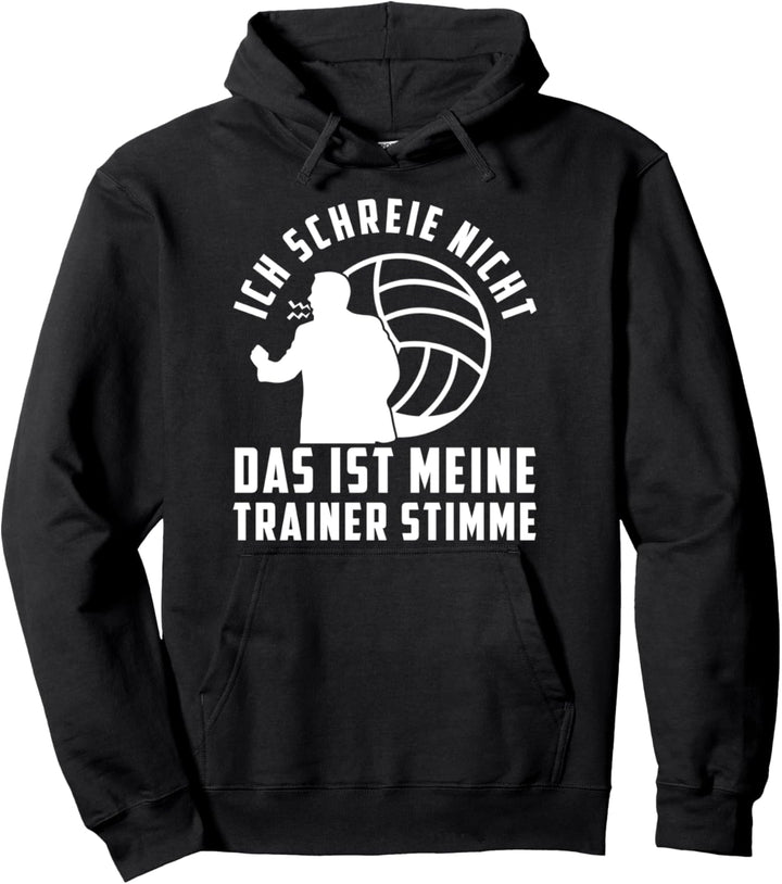 Volleyball Trainer I Volleyballer Jugendtrainer Pullover Hoodie