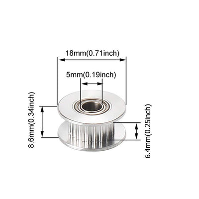 Zeberoxyz Upgrade 2020 Profil X-Achse+4040 Doppelschlitzprofil Y-Achse Synchronriemen Stretch Straig