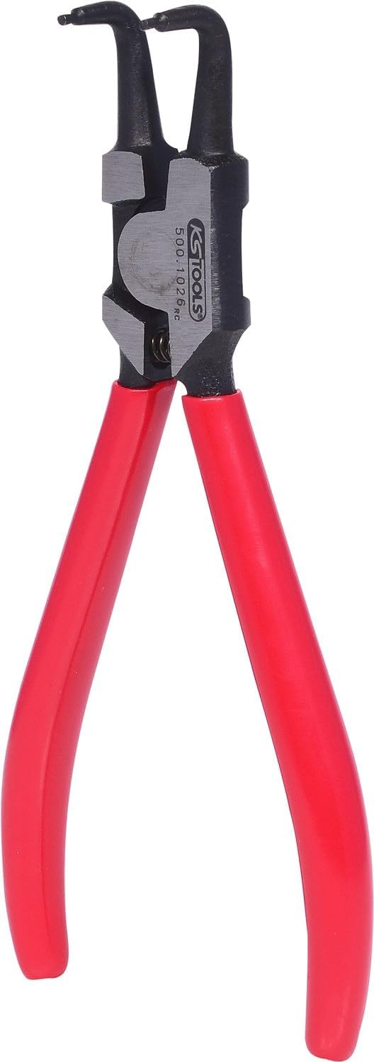 KS Tools 500.1026 Aussen-Seegeringzange, abgewinkelt, 160mm 160 mm, 160 mm