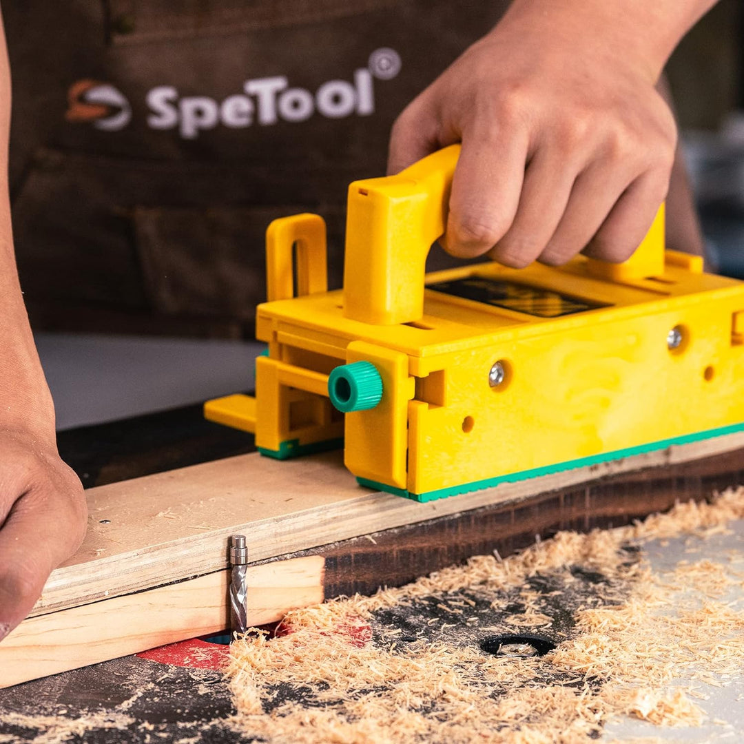 SpeTool Bündigfräser 8mm Schaft Up&Down Kopierfräser für Oberfräse Kompressions 32mm Schnittlänge Ex