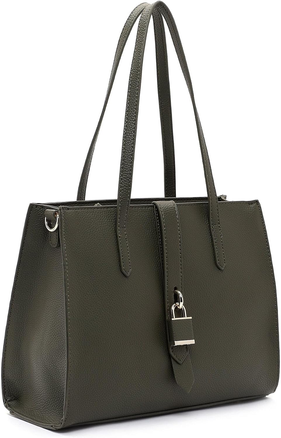 Tamaris Shopper Jasmina 31753 Damen Handtaschen Uni Einheitsgrösse Oliv, Einheitsgrösse Oliv