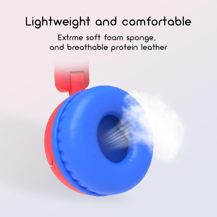 IMYB Kinder kopfhörer, Kopfhörer für Kinder mit Kabel, faltbar, Stereo Sound, Sichere Lautstärkebegr