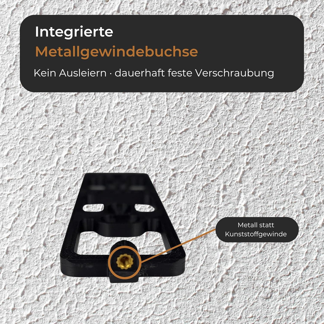 Generisch Wandhalterung kompatibel mit Nuki Keypad 2 – Diebstahlschutz-Abdeckung mit Torx-Sicherheit