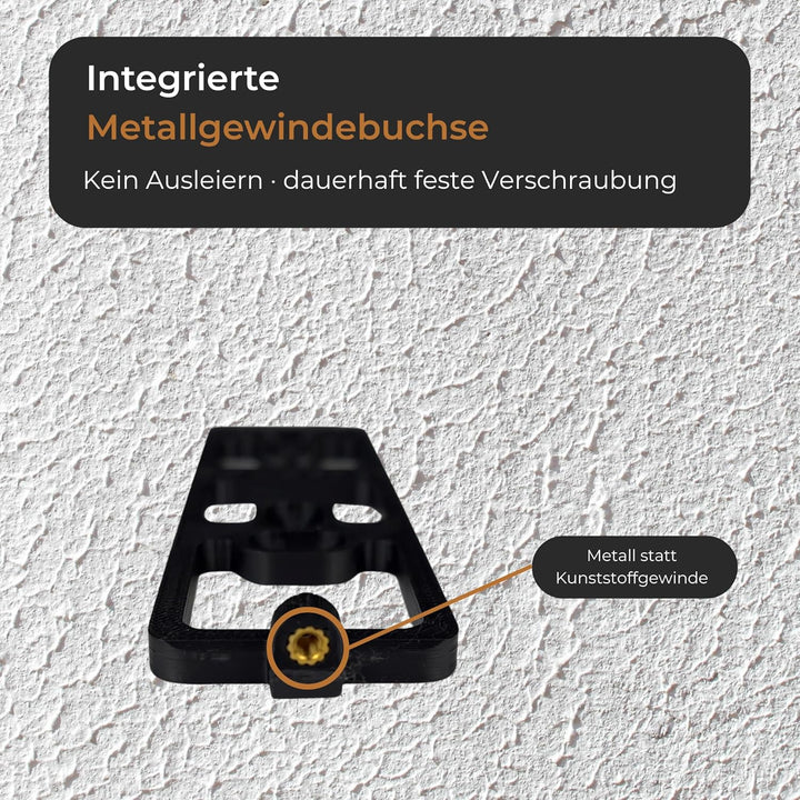 Generisch Wandhalterung kompatibel mit Nuki Keypad 2 – Diebstahlschutz-Abdeckung mit Torx-Sicherheit