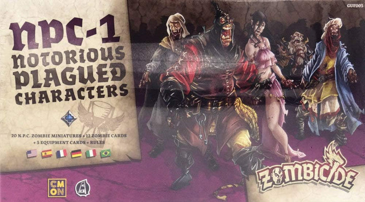 Zombicide Black Plague: N.P.C. #1 Asmodee Brettspiel Brettspiel Figurenset