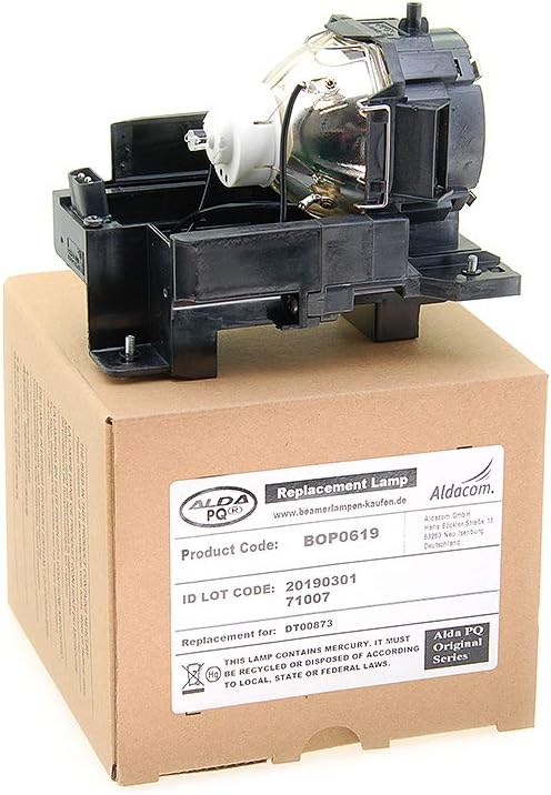 Alda PQ Professionell, Beamerlampe kompatibel mit DT00873, CPWX625LAMP für HITACHI CP-SX635, CP-WUX6