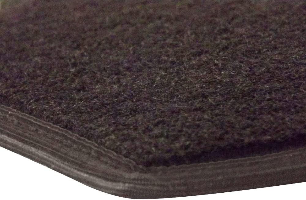 Fussmatten Set für Volvo XC60 Baujahr 2008 bis 2017 aus hochwertigem Teppich mit Fersenpolster, Farb