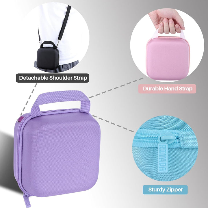 Hartschalen Schutzhülle Tasche Geeignet für INSATX mini 12 / INSTAX mini 11 Sofortbildkameras (Bloss