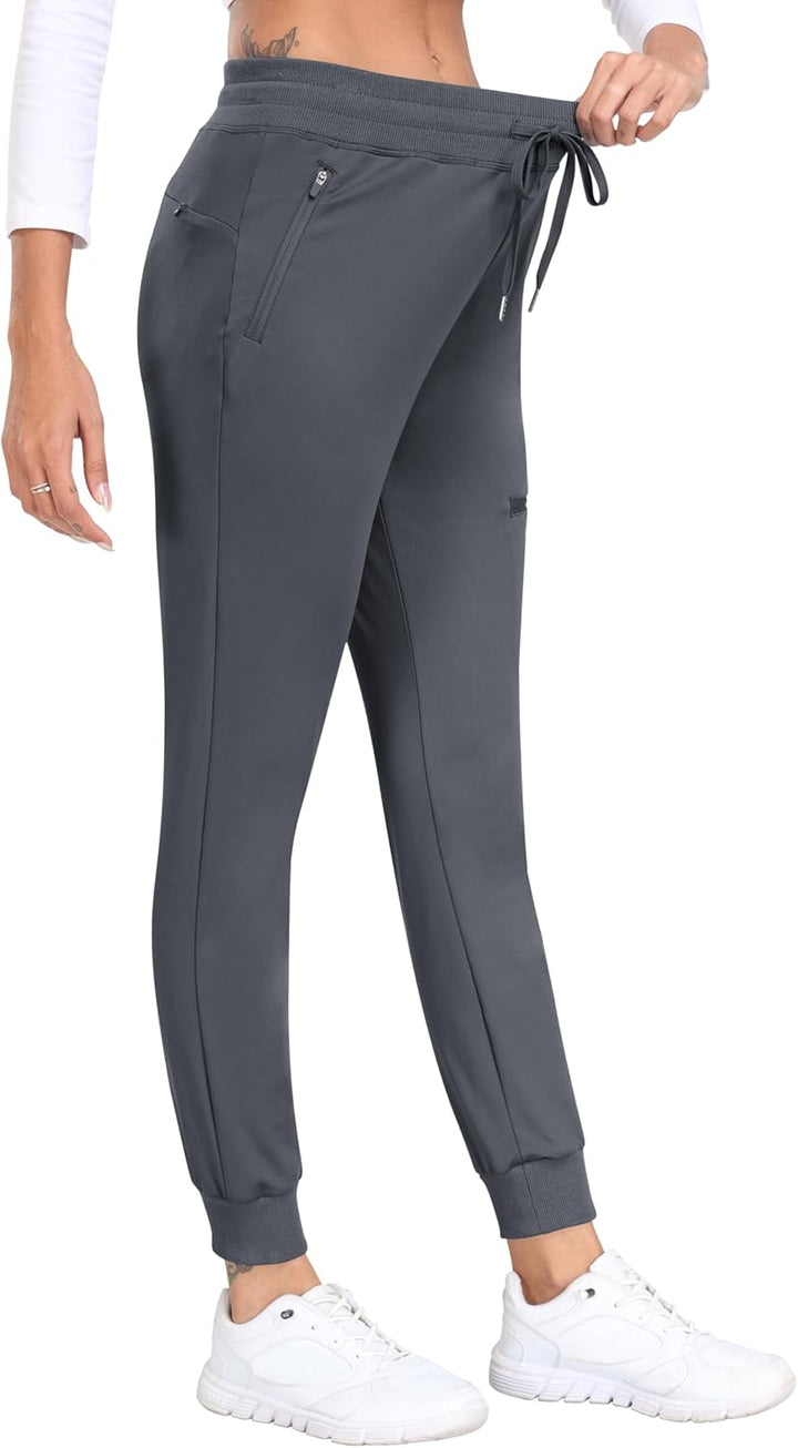 MoFiz Jogginghose Damen Thermohose Mikrofleece Sporthose Atmungsaktiv Waterproof Sweatpants mit Reis