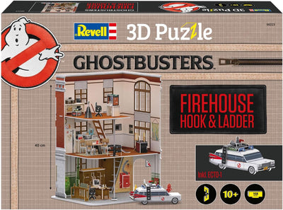 Revell 3D Puzzle 00223 Ghostbuster Die Ghostbusters Welt als 3D Puzzle entdecken, Bastelspass für je