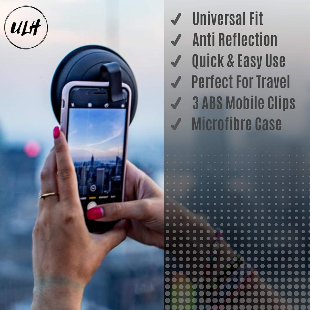 Original ULHmobile Ultimate Lens Hood fürs Handy - Gegenlichtblende – Objektivhaube – Sonnenblende –