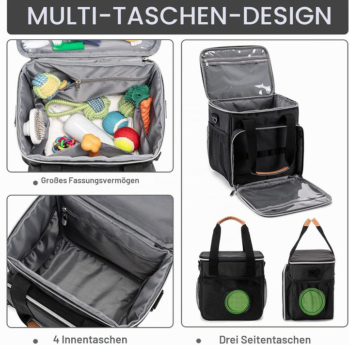 Haustierpflegetasche, Hundepflegezubehör Organisator Tragetasche, perfekt für Haustierpflegewerkzeug