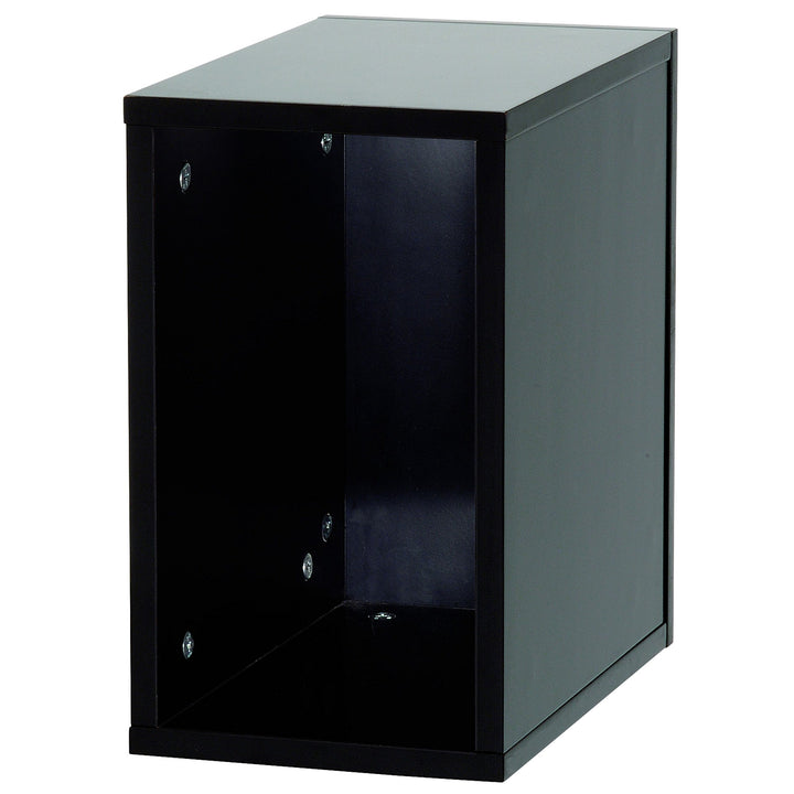 Glorious Record Box black 55 - bis zu 55 Platten im 12''-Format, problemlos stapelbar, schwarzes Shr