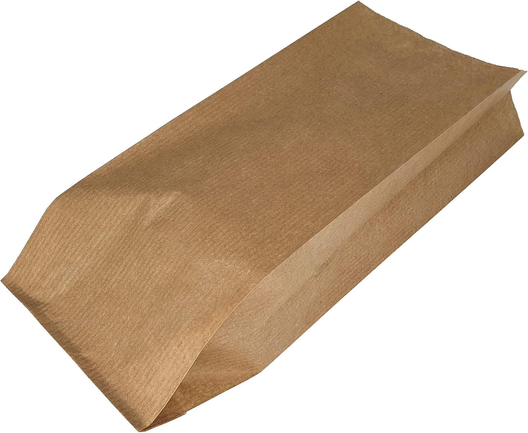 Loxato 1000 Brottüten Papier - Bäckertüten - Butterbrottüten Braun - Brotbeutel - Kraftpapier Tüten