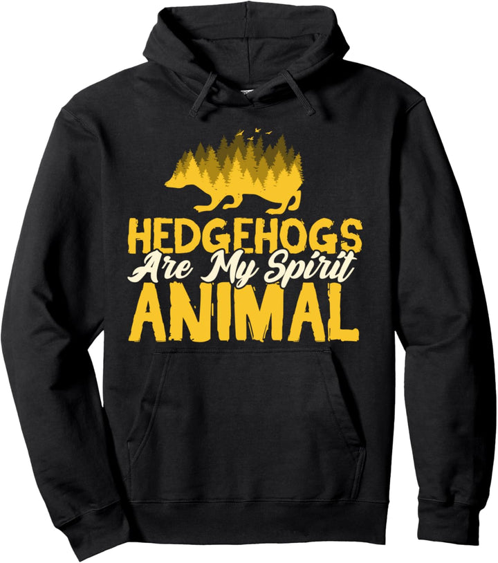 Geisttier Igel Hedgehog Kleidung Kostüm Geschenk Igel Pullover Hoodie