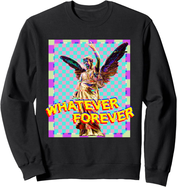 Whatever Forever Sad Vaporwave Aesthetic Sweatshirt