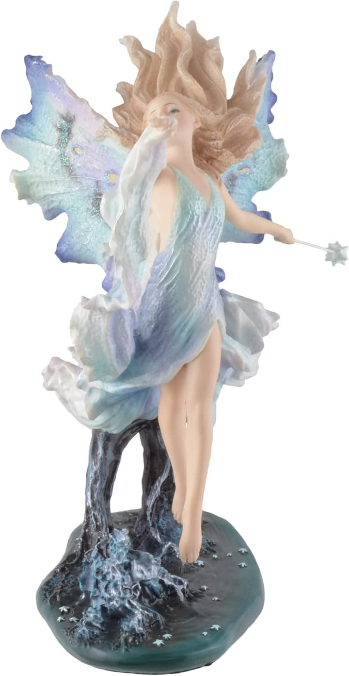 Fee mit Sternenstab - Where moonbeams Fall Designer:Josephine Wall, hergestellt by Veronese