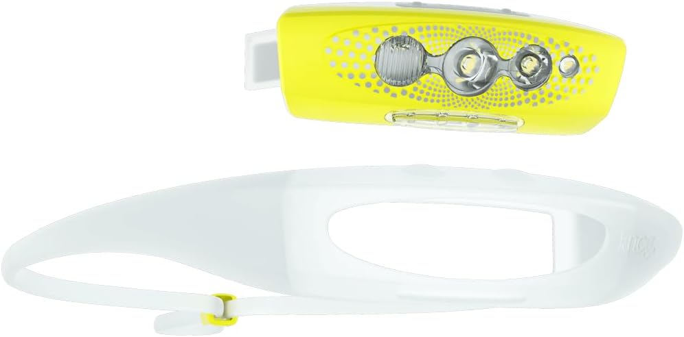 Knog Unisex – Erwachsene Bilby Run Stirnlampe, Gelb, Einheitsgrösse, Gelb