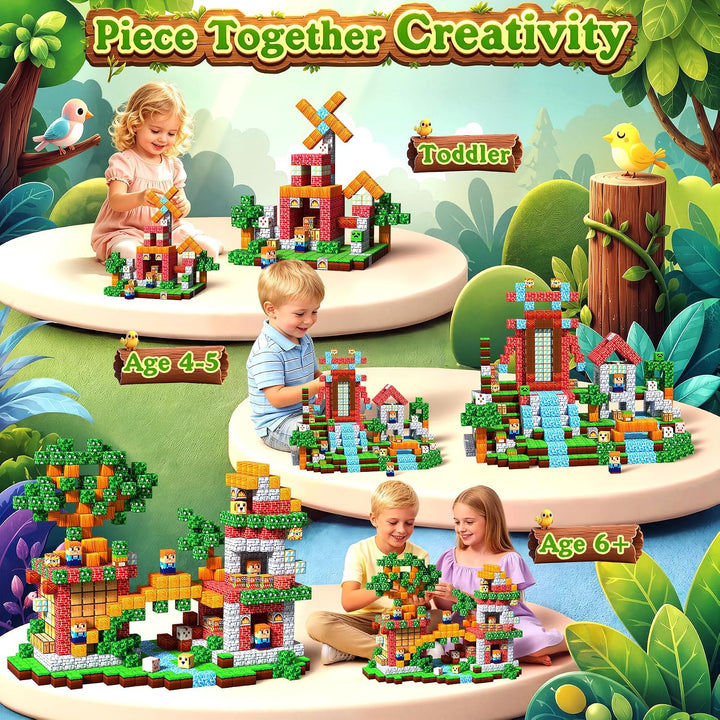 Magnetische Bausteine, Magnetbausteine Magnetspielzeug Magneten Kinder, Magnetisches Spielzeug für K