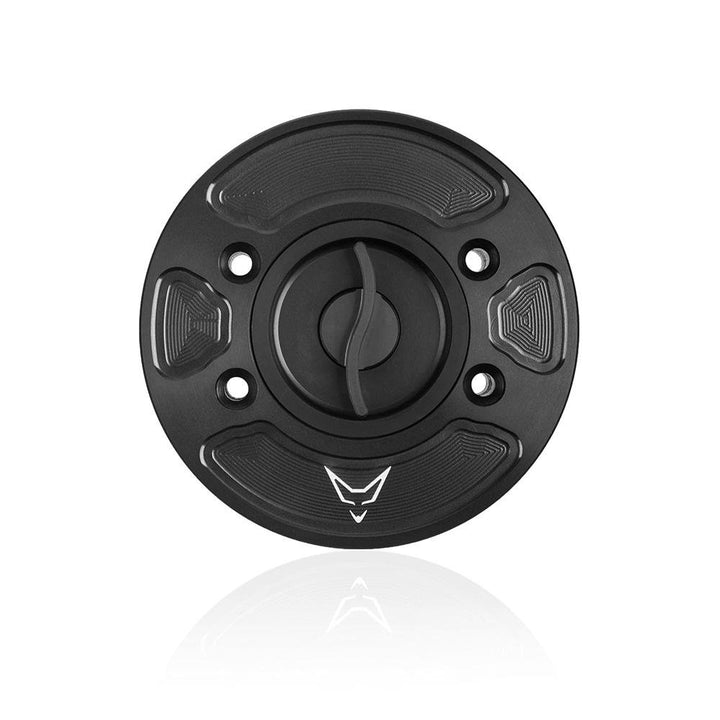 RACEFOXX Tankdeckel Tankverschluss Tank mit Schnellverschluss, schwarz, für BMW S1000R RR R9T