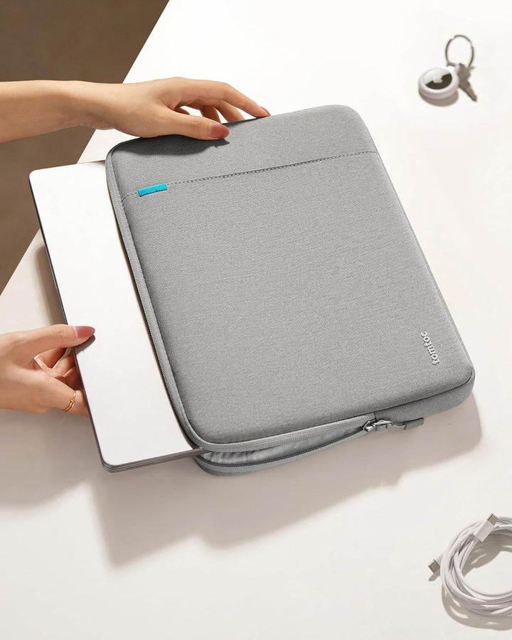 tomtoc 360° Tasche Hülle Entwickelt für 13 Zoll MacBook Neo A3404 (2026) mit A18 Pro Chip, Wasserabw