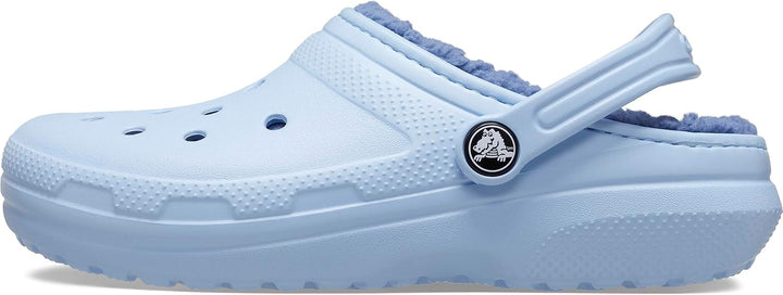 Crocs Unisex Kinder Classic Lined Clog K 17 EU Blauer Calcit, 17 EU Blauer Calcit