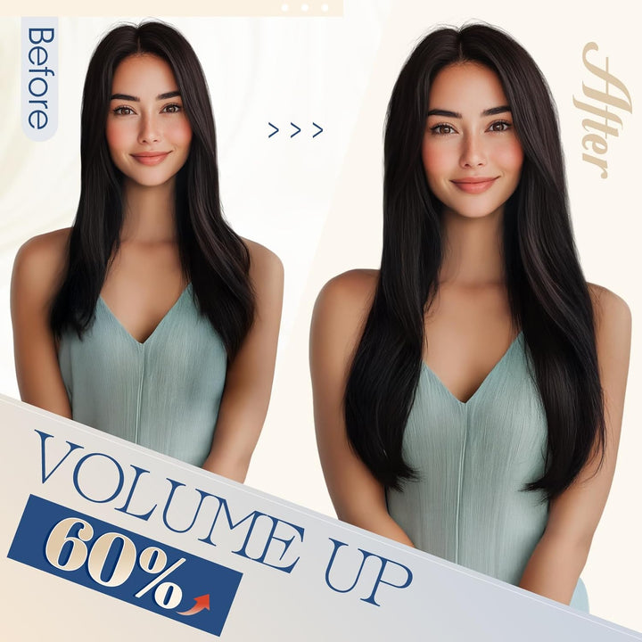 Elailite U-Tip Echthaar Bonding Extensions Keratin Haarverlängerung Haar Glatt 200 Strähnen 100g 18"