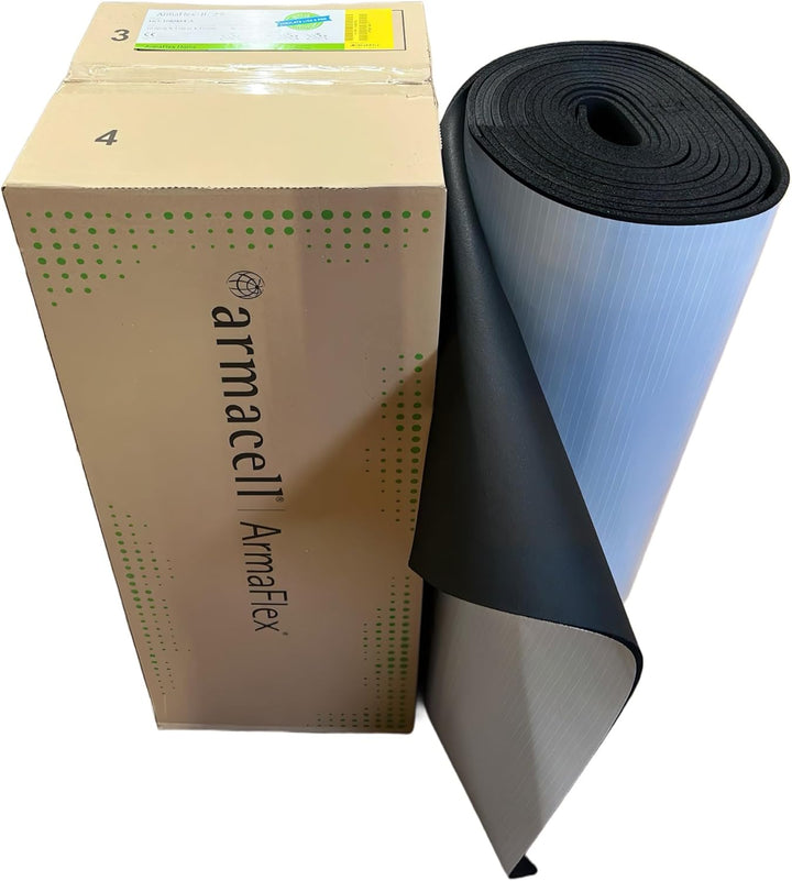 ArmaFlex Armacell HOME 6 oder 19mm selbstklebend inklusive WKS ISOTEC Keramikmesser (schwarz, 10mm -