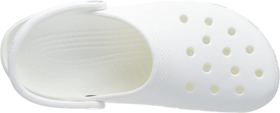Crocs Unisex Klassisch Holzschuh 42/45 EU Alles Weiss, 42/45 EU Alles Weiß