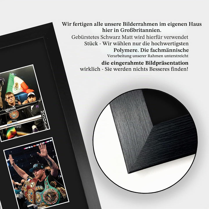 HWC Trading FR A3 Canelo Alvarez Boxing Geschenke Gedrucktes Signiertes Autogrammbild Für Boxer-Erin