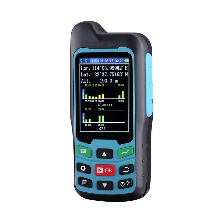 BEVA Handheld GPS GLONASS Beidou (Land Bereich Trail Messgerät, Display Messwerte, Figur Track und a