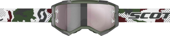 Scott Unisex 272828 Brille Einheitsgrösse Dunkelgrün Weiss, Einheitsgrösse Dunkelgrün Weiss