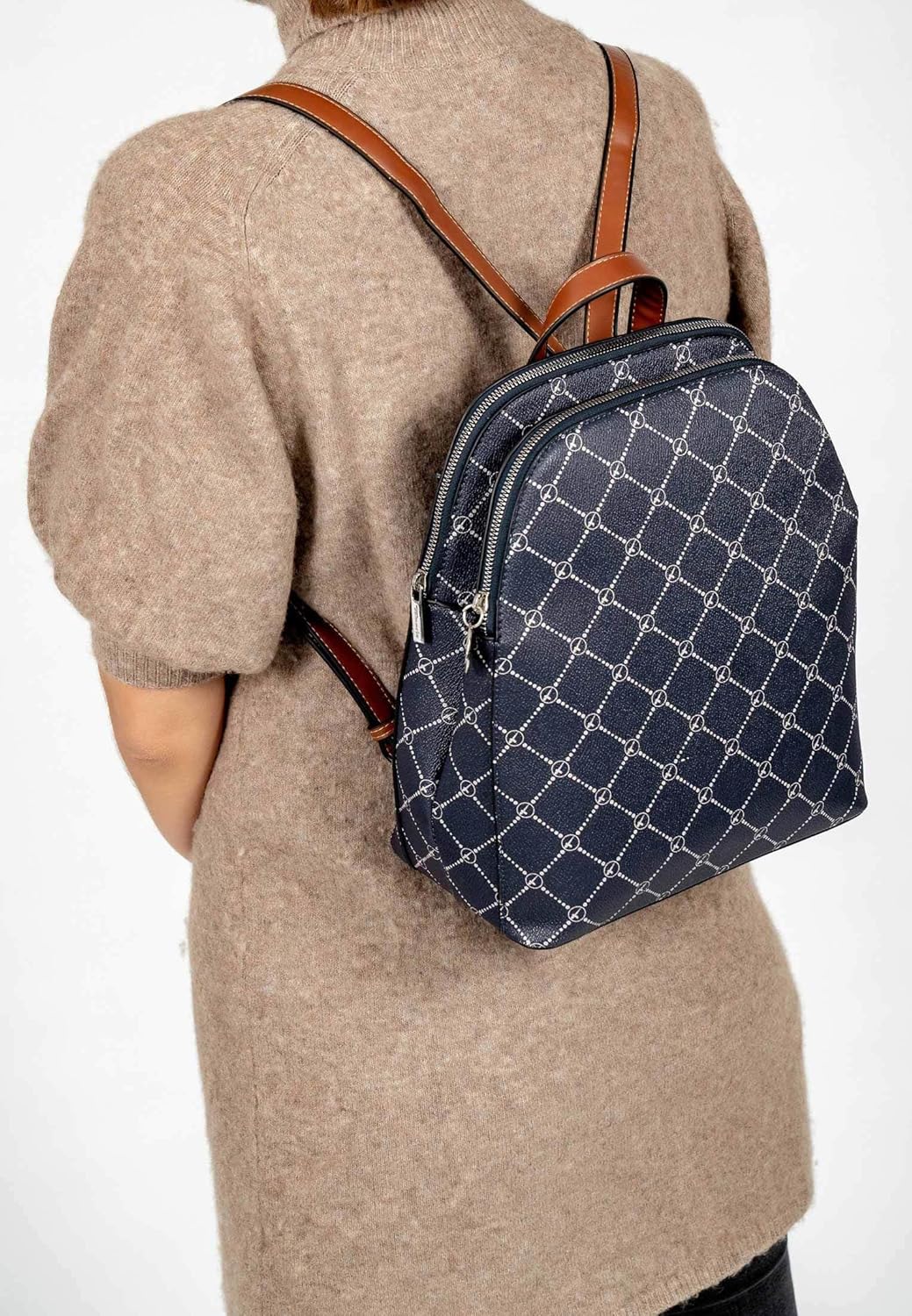 Tamaris Rucksack TAS Anastasia 31168 Damen Rucksäcke Print, Blau