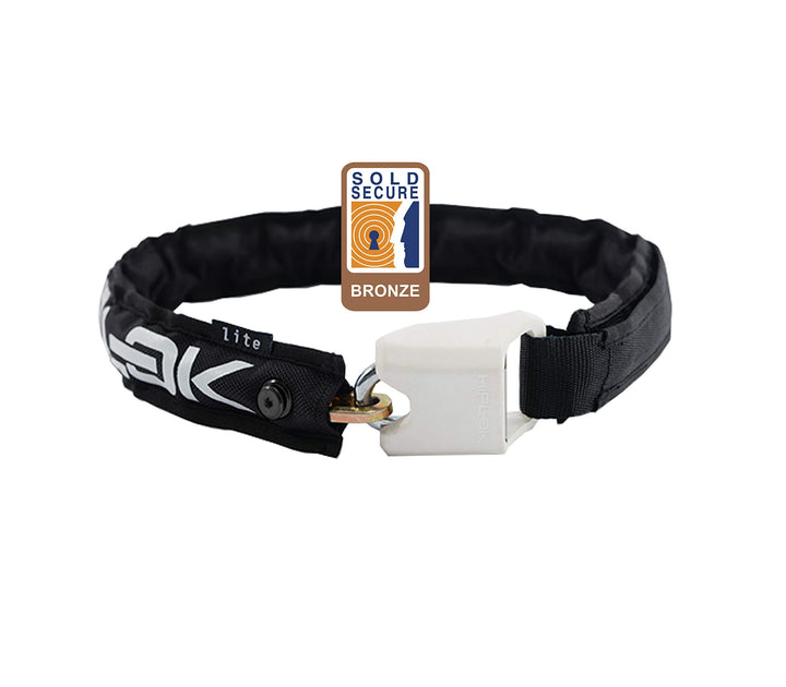 Hiplok LITE, Kettenschloss, Unisex 75cm Schliessumfang Black / White, 75cm Schliessumfang Black / Wh