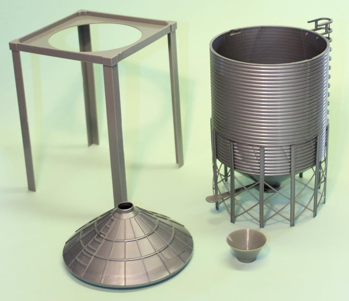 Generisch Bauernhof Farm SILO Höhe 44cm mit Funktion für Traktor/Hänger oder Eisenbahn