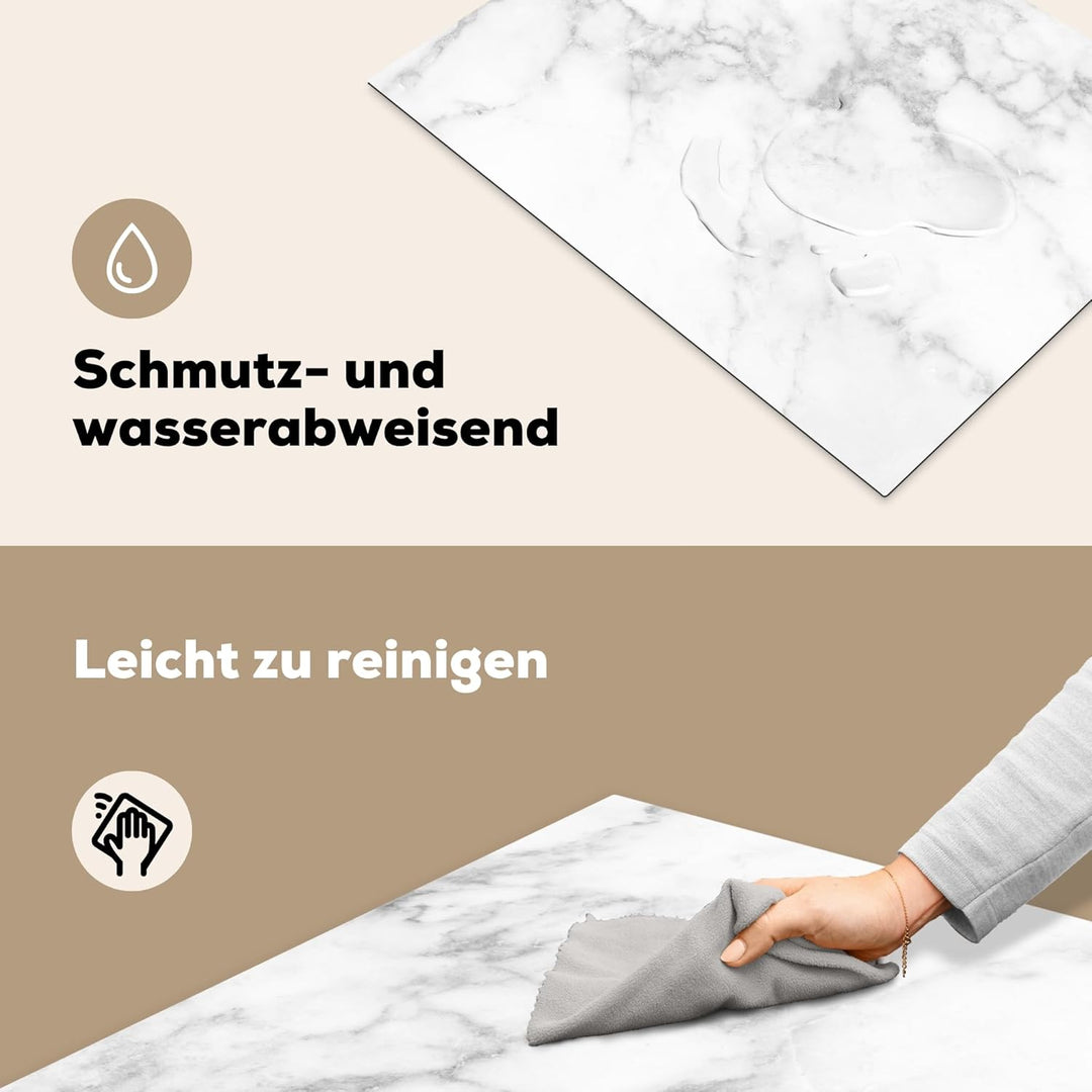 Herdabdeckplatte Einteilig Ceranfeld Abdeckplatte für Induktionsschutz Ceranfeldabdeckung Vinyl Herd
