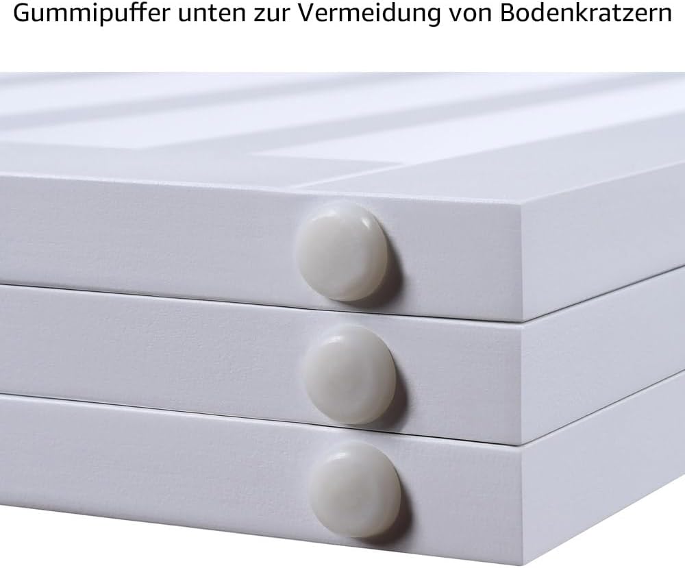 unipaws Treppenschutzgitter ohne Bohren mit Füssen, Absperrgitter Hund, Freistehendes Holz-Hundetore