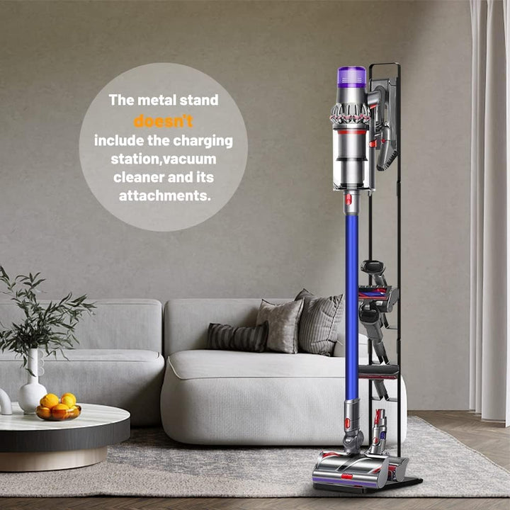Ständer für Dyson Akkusauger V15 V12 V11 V10 V7 V8 mit Rädern, Metallständer Staubsaugerhalter Halte
