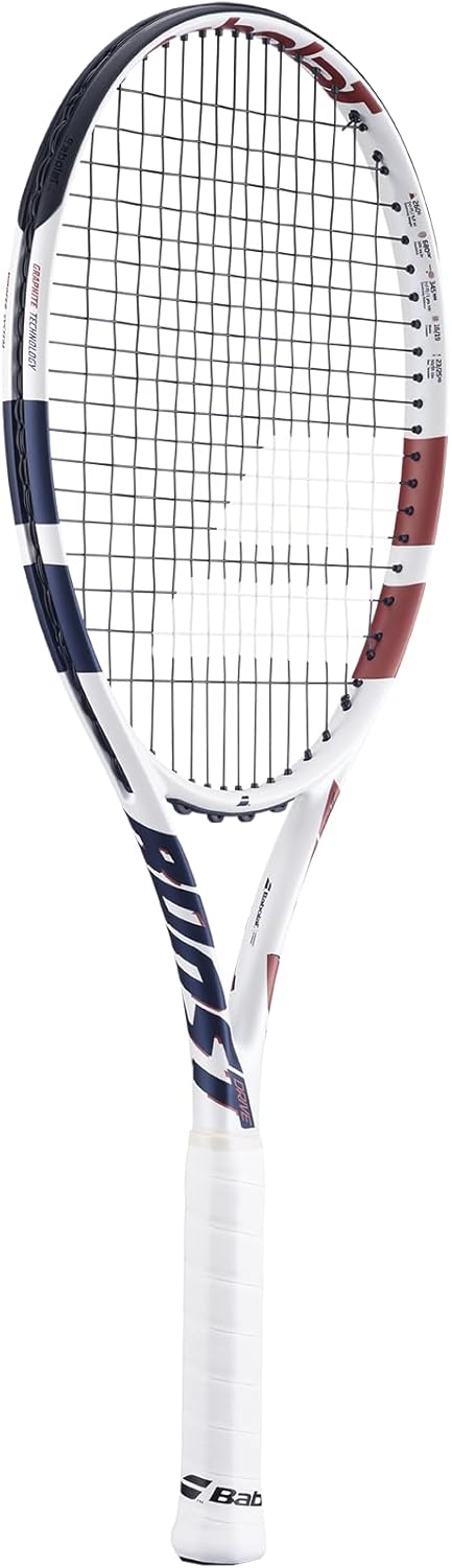 Babolat, Tennisschläger Modell Boost Drive, Leichter Graphitrahmen, Grosses Schlägerkopf, Besaitungs