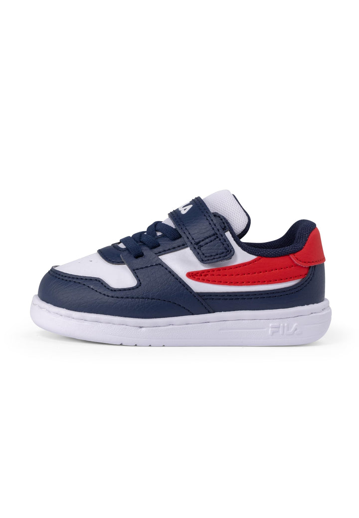 FILA Unisex Kinder Fxventuno Velcro TDL Sneaker 26 EU Fila Navy Fila Red, 26 EU Fila Navy Fila Red