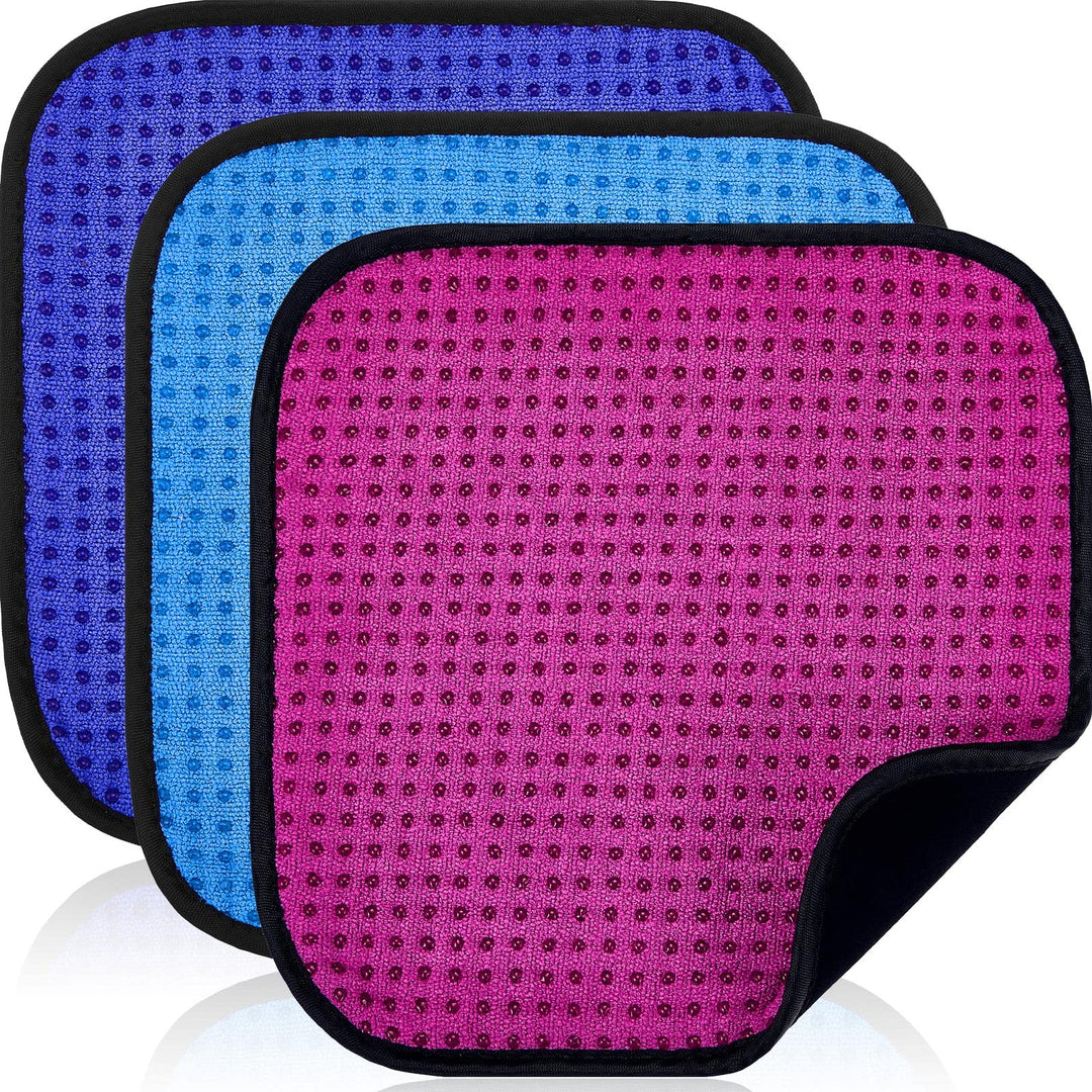 Aoriher Bowlingball-Handtuch, 20 x 20 cm, Shammy Pad, Rag, Bowling, Mikrofaser-Handtuch, leicht abwi