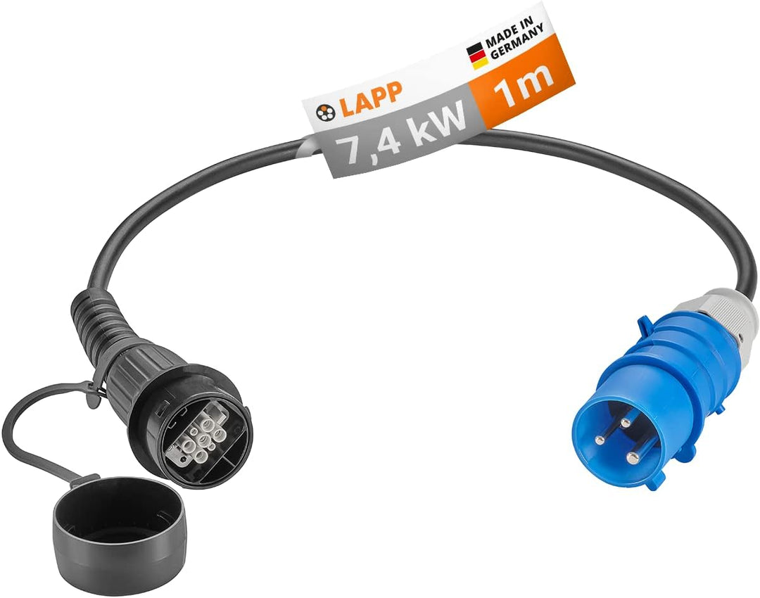 Lapp Mobility CEE Ladeadapter Universal / 7,4kW / 32A / verbindet die Lapp Ladestation